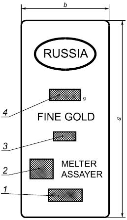 ГОСТ Р 51572-2000 Слитки золота мерные. Технические условия (с Изменением N 1)